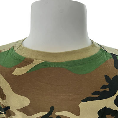 Basisbescherming T-shirt voor mannen voor buitensporten en polyester katoen