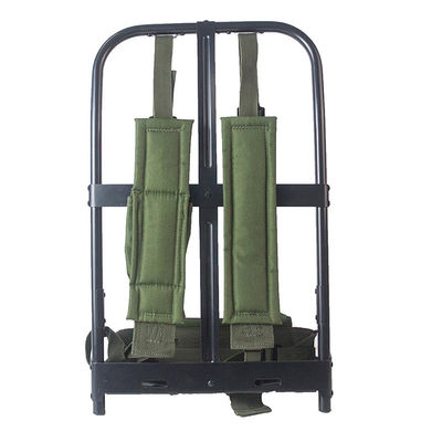 50L capaciteit Groene rugzak van Oxfordstof met metalen frame en 600*900D