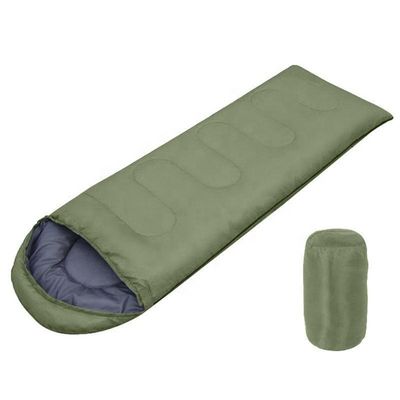 Outdoor Camping Essentiële aangepaste kleuren waterdicht grote slaapzak met warm katoen