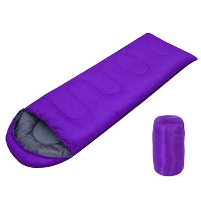 Outdoor Camping Essentiële aangepaste kleuren waterdicht grote slaapzak met warm katoen