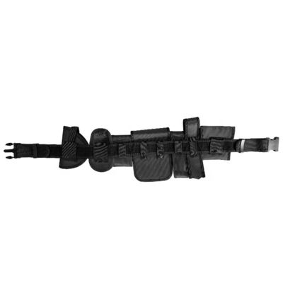 Multifunktioneel trainingsgordel Hardware Buckle zaklamp Molle Gordel Pouch Olijfgroen