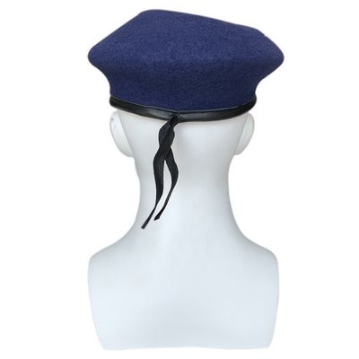 Stijlvolle Red Beret Cap met verstelbare grootte 0.2kg/pc Universele grootte 56-60cm Wol