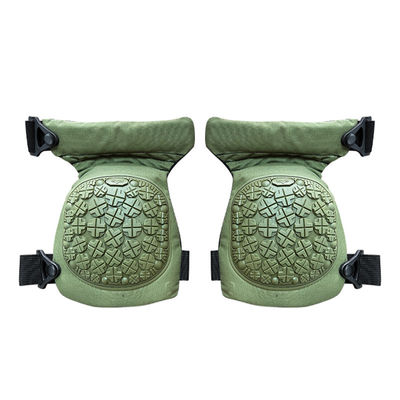 Grondbescherming Knie- en elleboogkussens Groen Flexible Safety Black Gear voor volwassenen