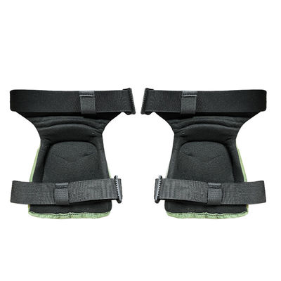 Grondbescherming Knie- en elleboogkussens Groen Flexible Safety Black Gear voor volwassenen
