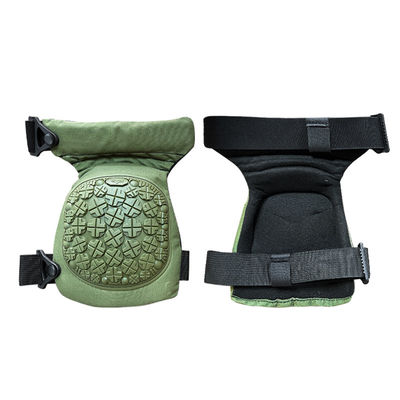 Grondbescherming Knie- en elleboogkussens Groen Flexible Safety Black Gear voor volwassenen
