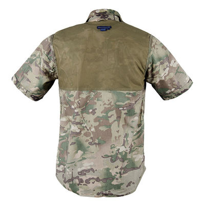 Gewoon gekleurd mannen plus size Cargo shirt korte mouw voor zomer mode herfst kleding