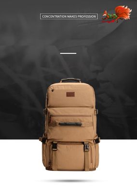 Waterdicht en vochtdicht 60L dichtheid Oxford stof Innerlijk bekleed Canvas reistas