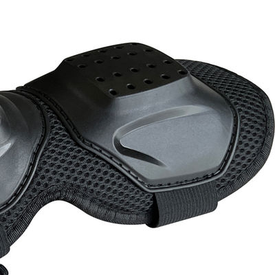 Intensieve bescherming Rijden Zwarte Outdoor Sports Kniepads Vier stukken Set voor de motorfiets