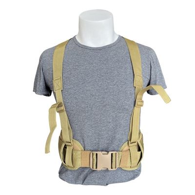 Verstelbaar kruislichaam Molle borstgordel vest Cummerbund Gordel voor positie draagbel