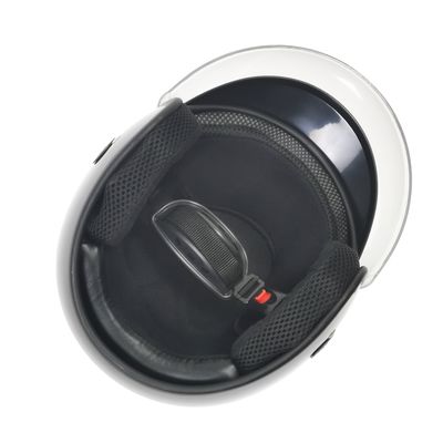 ABS-schelpmateriaal Half open gezicht Motorfietshelm voor hoofdbescherming CE DOT ECE