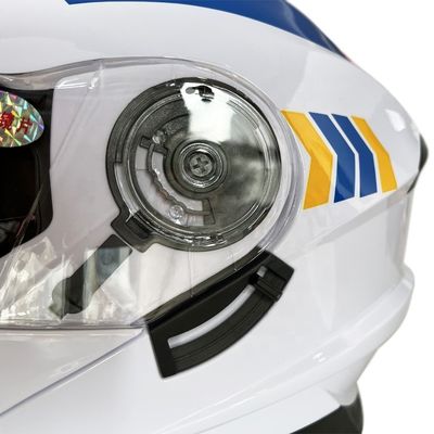 ABS Full Face Shield Motorcycle Riding Helmet voor universele seizoen zonder patroon