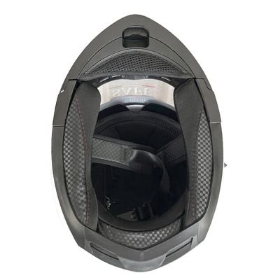 ABS Full Face Shield Motorcycle Riding Helmet voor universele seizoen zonder patroon