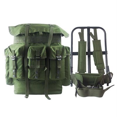 Outdoor Travel Special Groene rugzak Unisex met uittrekbaar handvat