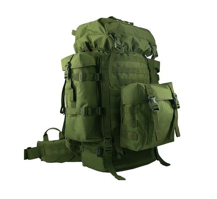 Outdoor reis rugzak met grote capaciteit rits sluiting en moderne stijl