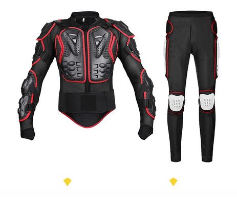 Ergonomische anti-impact en ademende biker sport body gear met PP Shell stof 1,5 kg