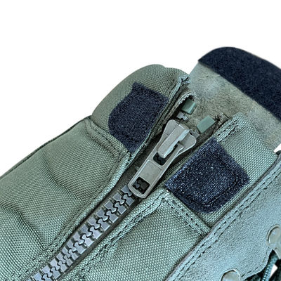 Logo 36-47 Ruwe suede leer veiligheidsschoenen met harde toehoed en knalende rubberen zool