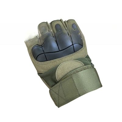 Halve vingerhandschoen Anti-slip voor sport handbescherming Punctiebestendige PU/Nylon/vezel