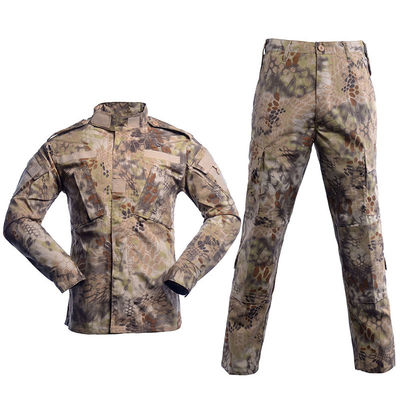 Outdoor Olive Green 4 Pockets BDU Pak Mens Uniform Kleding Jacket voor aanpassing