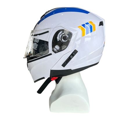 OEM ABS-materiaal Motorfietsrijden EVEN-stijl Standaard CE DOT ECE Helm vol gezicht