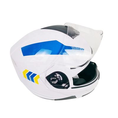 Motorfiets Full Face Helmet PC Visors voor XL Size Street Bike Motorbike Touring ABS Helmet
