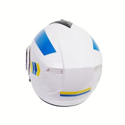 Motorfiets Full Face Helmet PC Visors voor XL Size Street Bike Motorbike Touring ABS Helmet