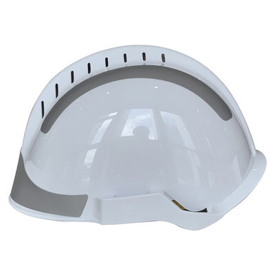 Hoge beveiliging brandbeveiligingshelm met wit ABS en curve visor