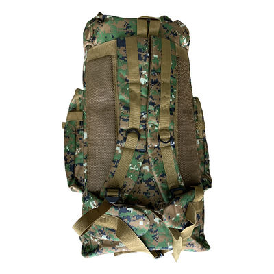 Speciale rugzak voor buitenreizen met khaki kleur en veelzijdige capaciteit