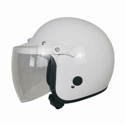 Halfface Shield Motorfiets veiligheidshelm voor CE DOT ECE-norm