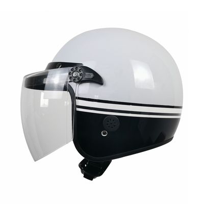 Halfface Shield Motorfiets veiligheidshelm voor CE DOT ECE-norm