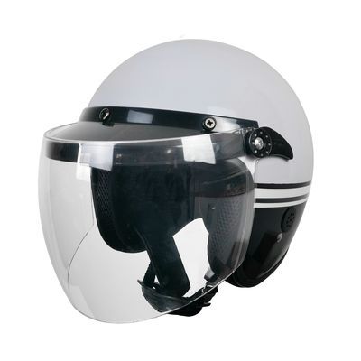 Halfface Shield Motorfiets veiligheidshelm voor CE DOT ECE-norm