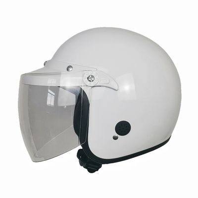 Halfface Shield ABS-helm voor motorrijden voor hoofdbescherming in andere patronen