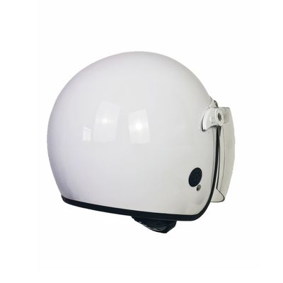 Halfface Shield ABS-helm voor motorrijden voor hoofdbescherming in andere patronen