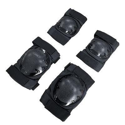 Een maat geschikt zwart Roller Skating Elbow en knie Pads voor sportbescherming