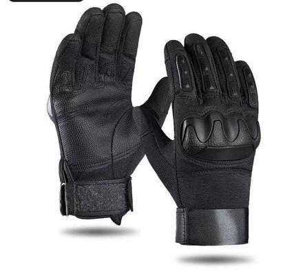 Handschoenen van micro-leer van palmbomen, met een harde knok, met schroef- en luspols