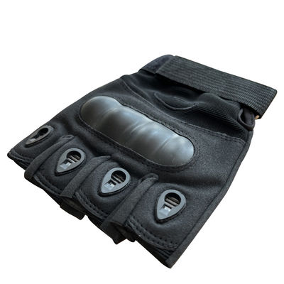 Halve vinger XXL hard geknoopte anti-glijde palmboom microfiber lederen handschoenen voor bescherming