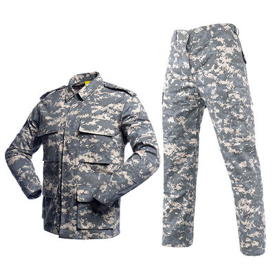 Geweven BDU-type Tactisch overhemd broek Boscamouflage-uniform voor buitenactiviteiten