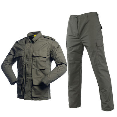 Geweven BDU-type Tactisch overhemd broek Boscamouflage-uniform voor buitenactiviteiten