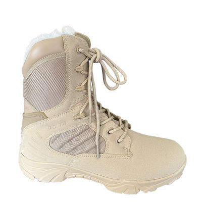 Genuine leer middenzool hoge top laarzen perfect voor winter en herfst buiten activiteiten