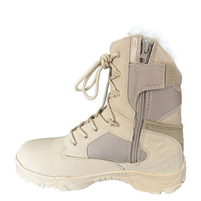 Genuine leer middenzool hoge top laarzen perfect voor winter en herfst buiten activiteiten