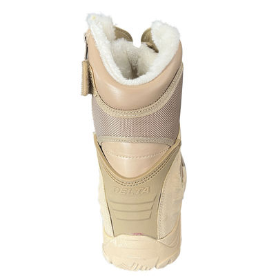 Genuine leer middenzool hoge top laarzen perfect voor winter en herfst buiten activiteiten