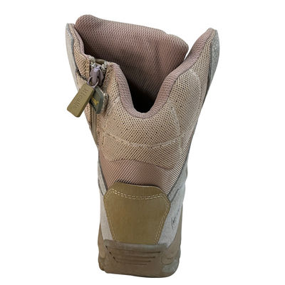 Mannelijke hoge weerstand lederen laarzen perfect voor veeleisende tactische outdoor activiteiten