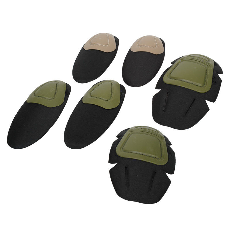 Hard Shell Multicolor knie- en elleboogbeschermende pads voor kikkerpak Duurzame bescherming