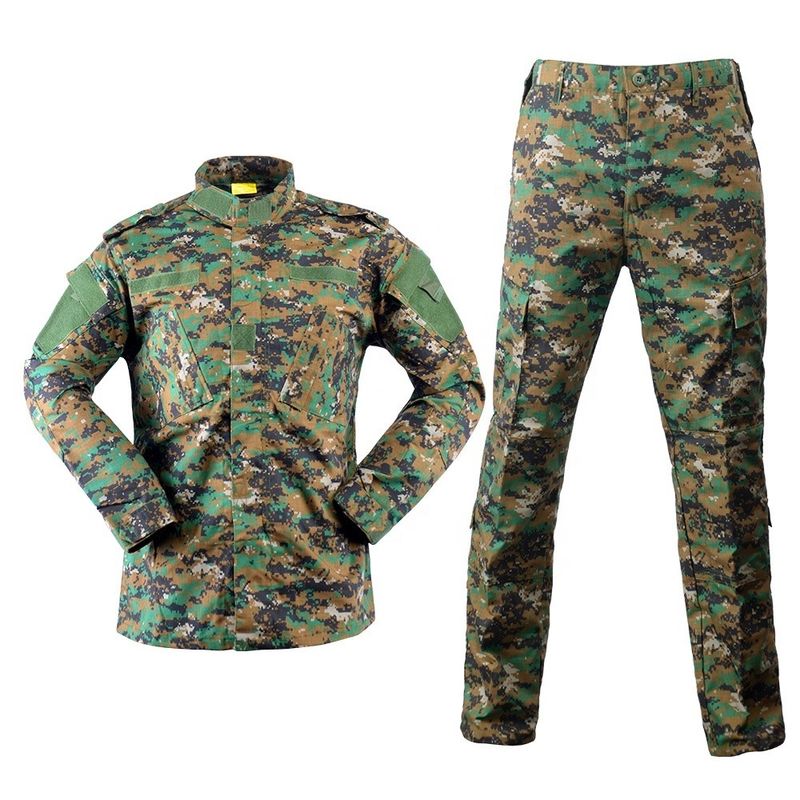 Ondersteuning 7 dagen Voorbeeld bestelling Levertyd Digitaal Woodland ACU Uniform voor trainingskleding