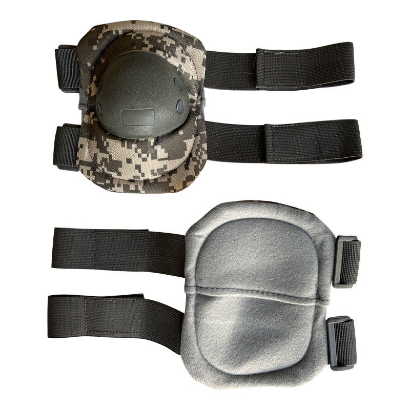 Gehele set Tactische outdoor activiteiten Ellebogen en knie beschermer met aangepast logo