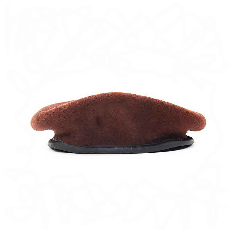 Gepersonaliseerde ademende comfortabele baret 100% wol materiaal voor volwassenen in casual style