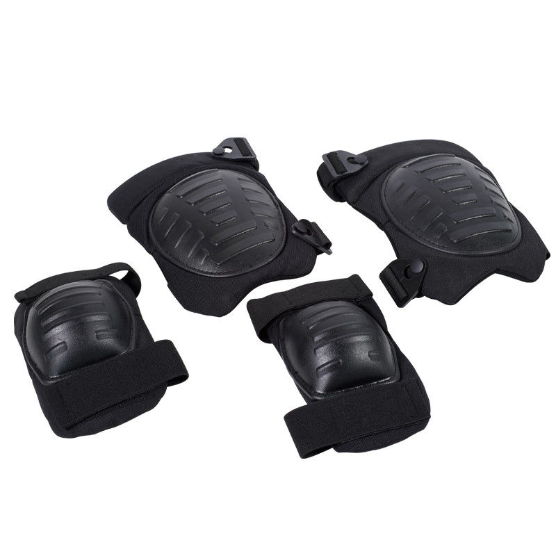 Veiligheidsaccessoires voor buitensport 100% polyester Elmboog- en kniebeschermers met harde schelp