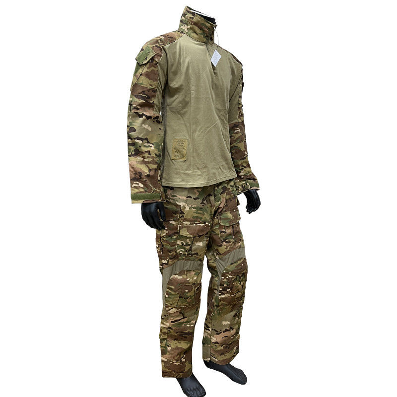 Draagvast zwart uniformpak voor training in het buitenleven ademend kleding met lange mouwen