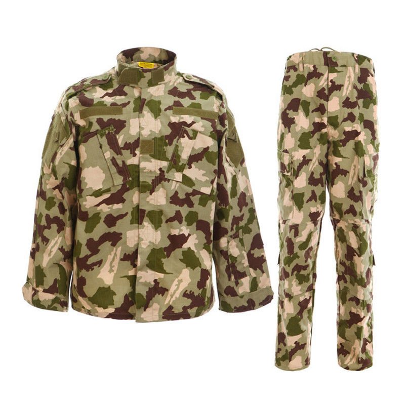 Duurzaam ACU mannen camouflage buiten wandelen werk training dragen lange mouwen shirts broek