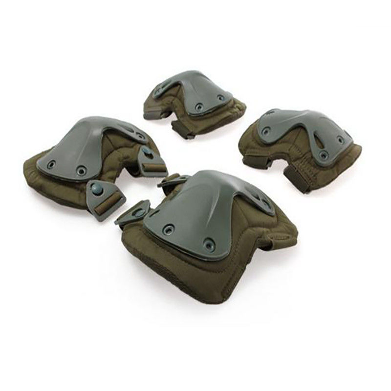 Comfortabele harde schelp zwarte knie en elleboog pads voor één maat past alle beschermingsmiddelen