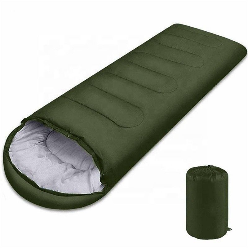 Outdoor Camping Essentiële aangepaste kleuren waterdicht grote slaapzak met warm katoen